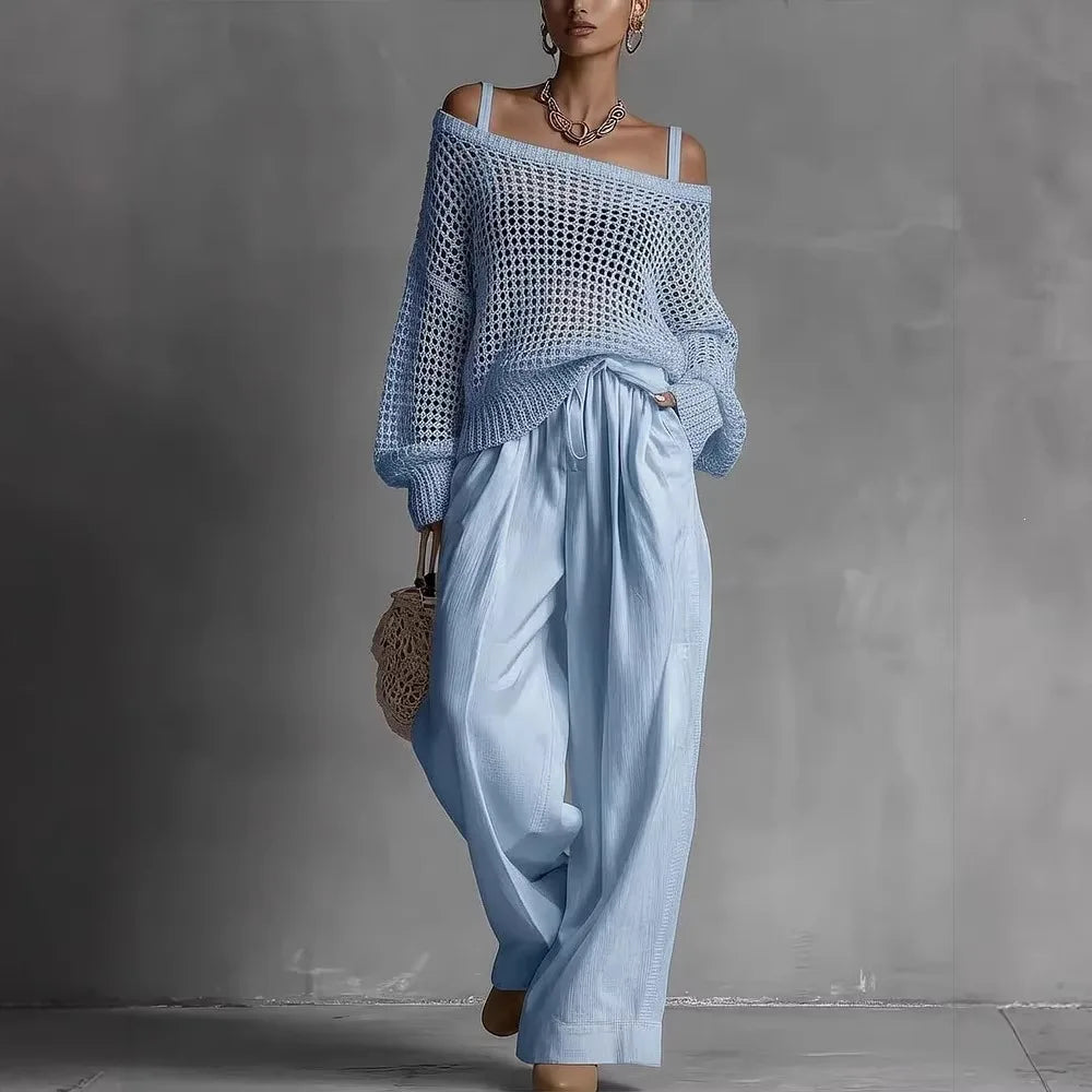 Shaneka - Set Elegant Din Două Piese