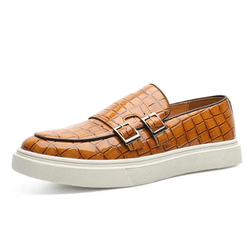 Loic - Mocasin Cu Model De Crocodil