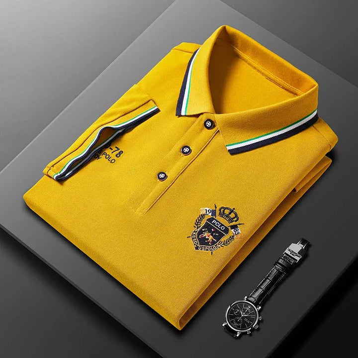 Mariusz - Tricou Polo Cu Mâneci Scurte, Respirabil
