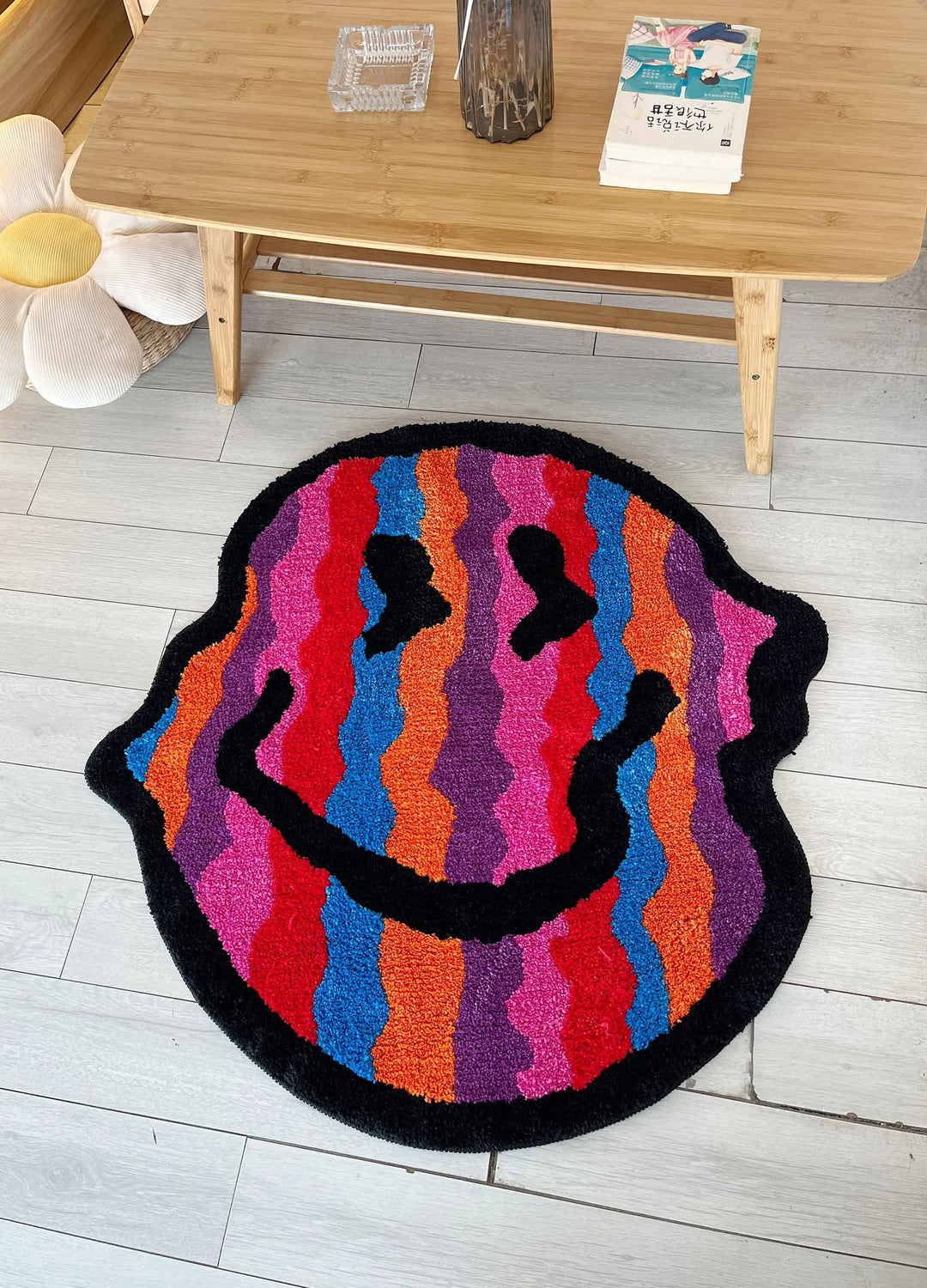 Smiloop - Covor Zâmbitor Răsucit Pentru Decorarea Casei