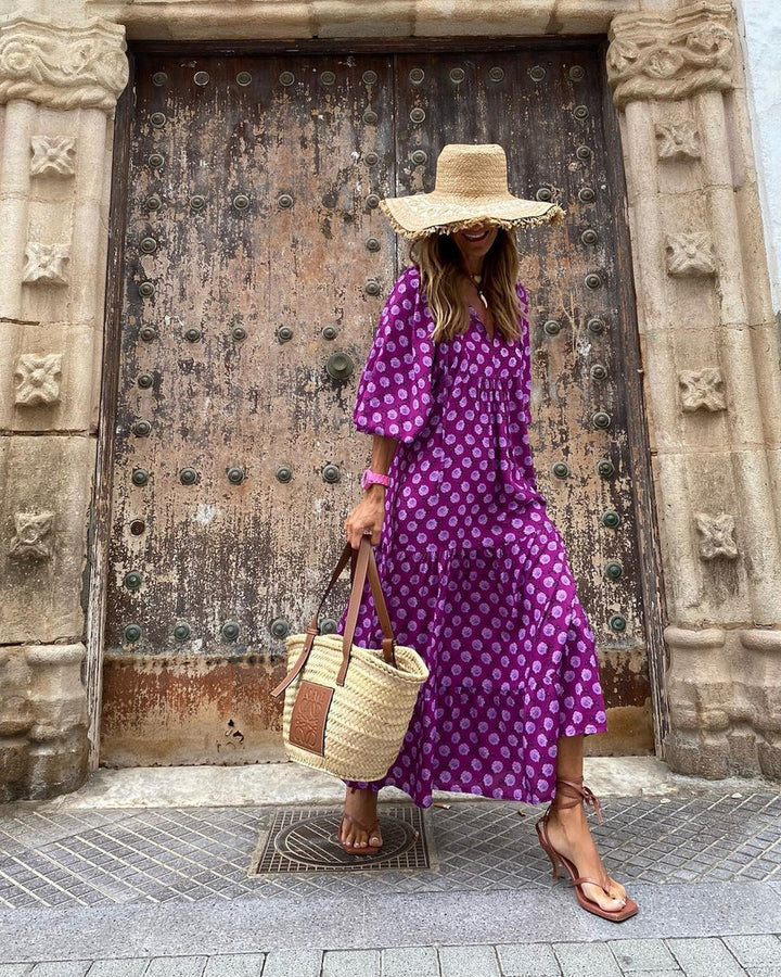 Berta - Rochie Lungă Boemă
