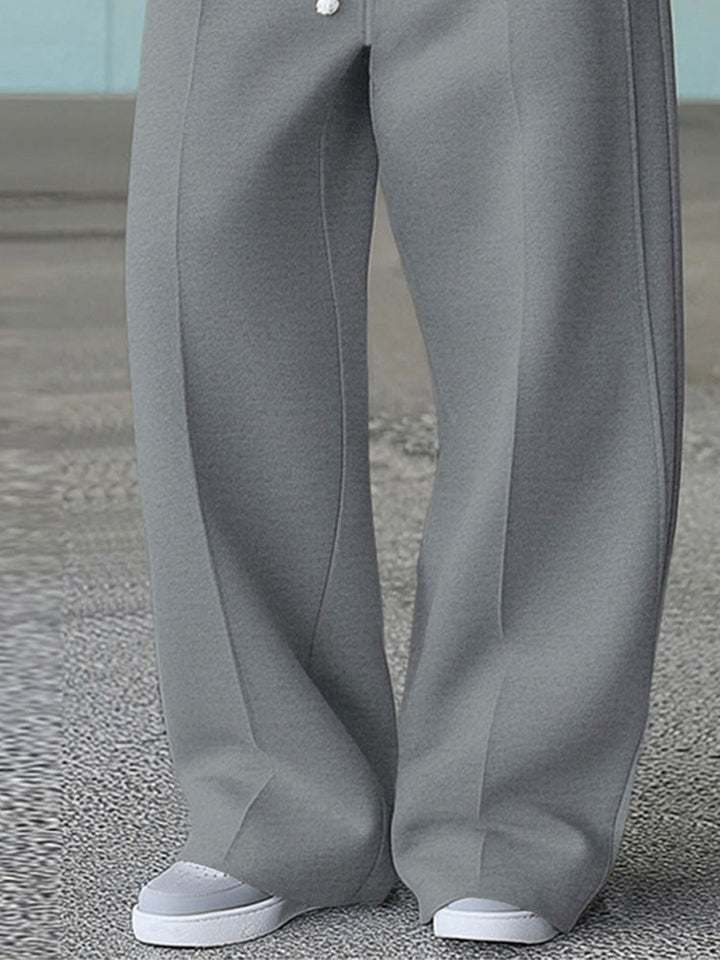 Karelis - Pantaloni Sport Confortabili Cu Croi Larg