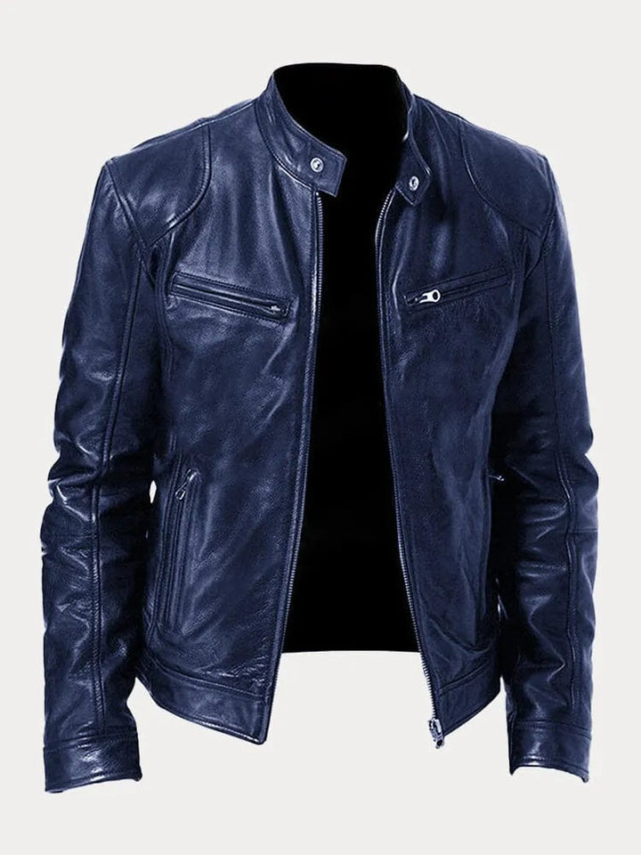 Chiron - Jacheta casual din Piele