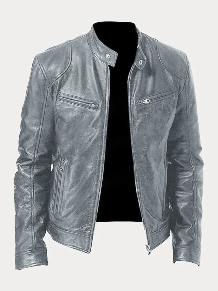 Chiron - Jacheta casual din Piele