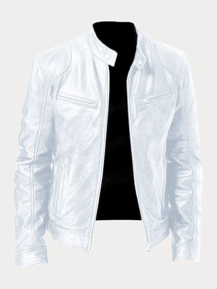 Chiron - Jacheta casual din Piele