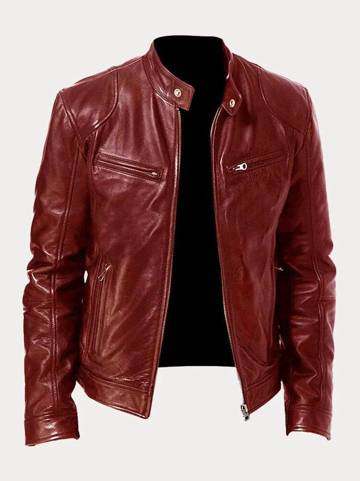 Chiron - Jacheta casual din Piele