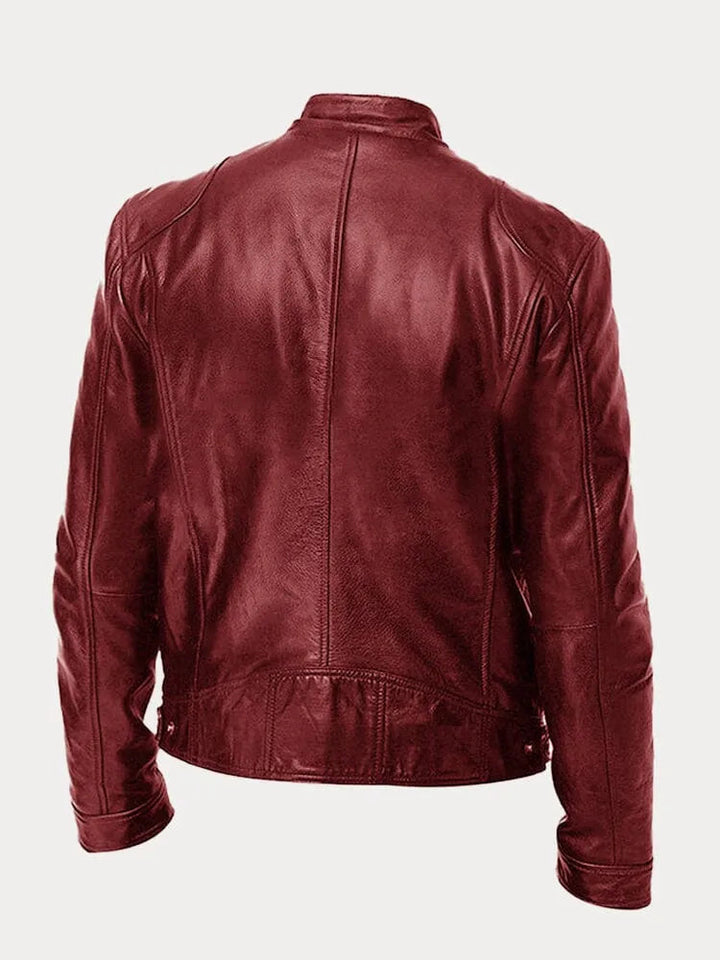 Chiron - Jacheta casual din Piele