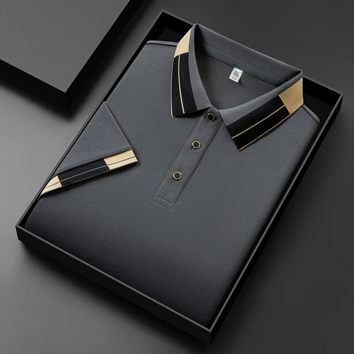 Ardalion - Tricou Polo Cu Finisaje Contrastante