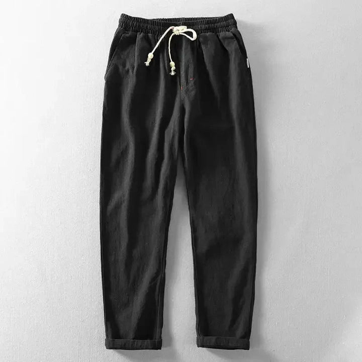 Clarke - Pantaloni Casual Din In Cu șnur La Talie