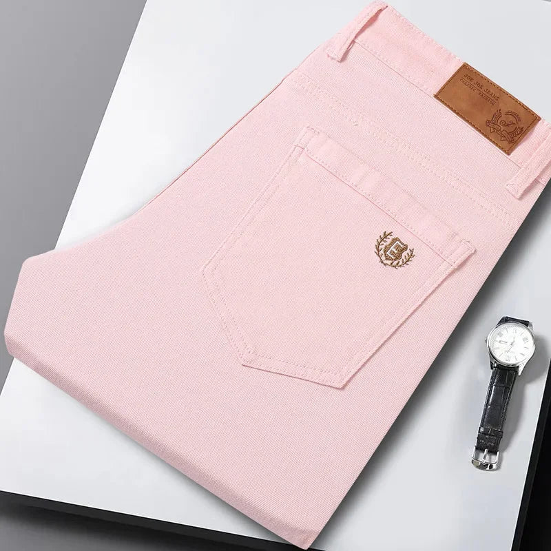 Chathura - Pantaloni Din Denim Elastic