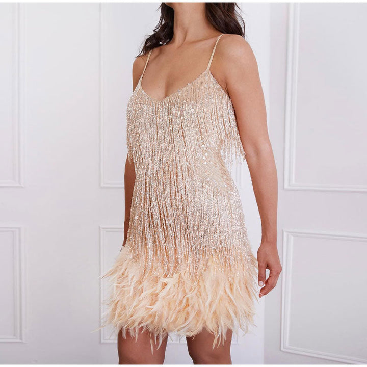Valina - Rochie Mini Cazual De Cocktailuri