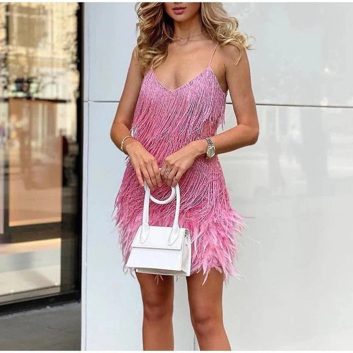 Valina - Rochie Mini Cazual De Cocktailuri