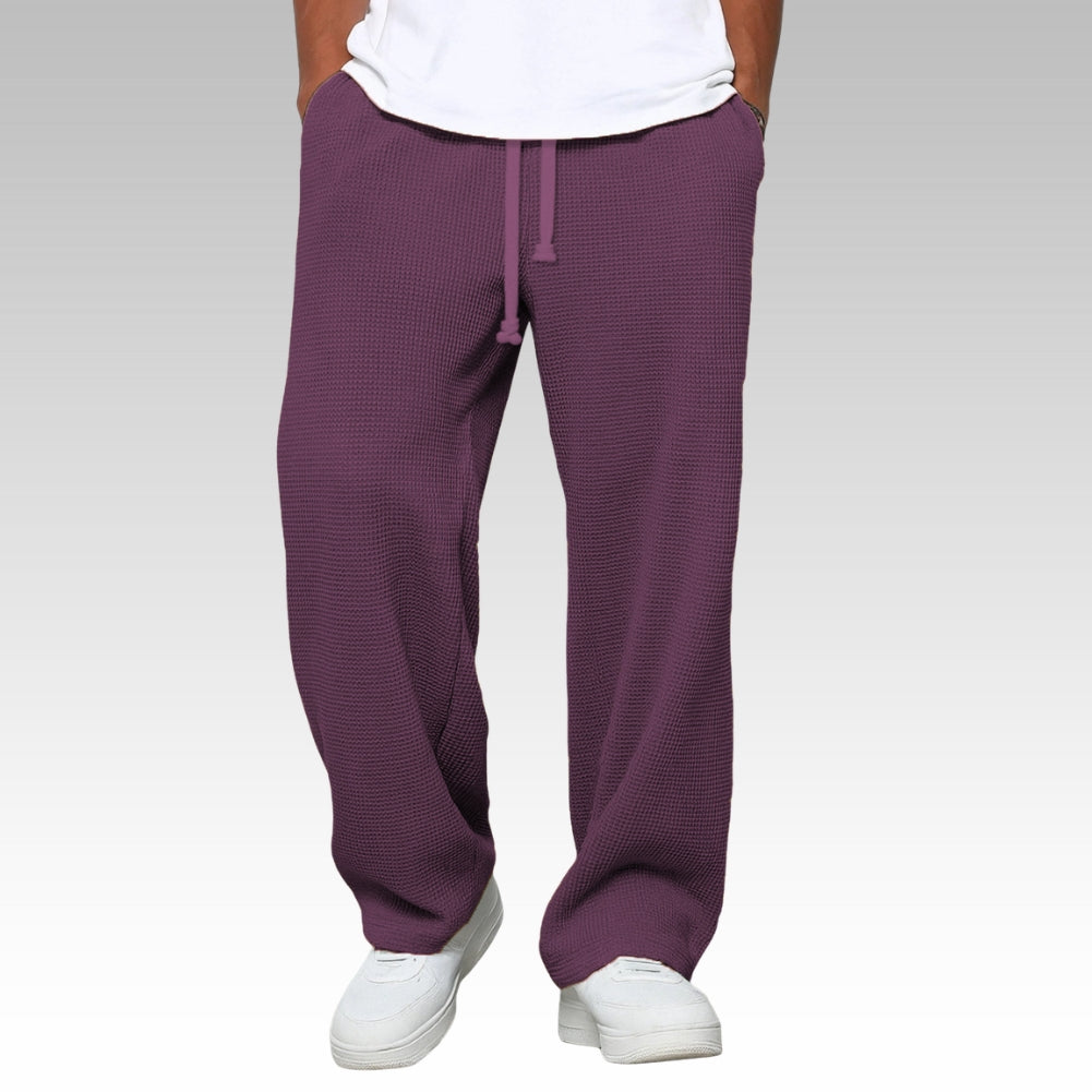 Androw - Pantaloni Confortabili Cu Croi Larg