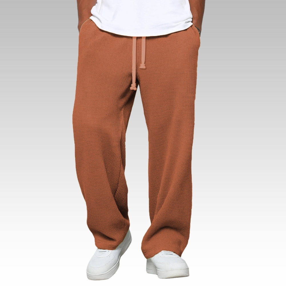 Androw - Pantaloni Confortabili Cu Croi Larg