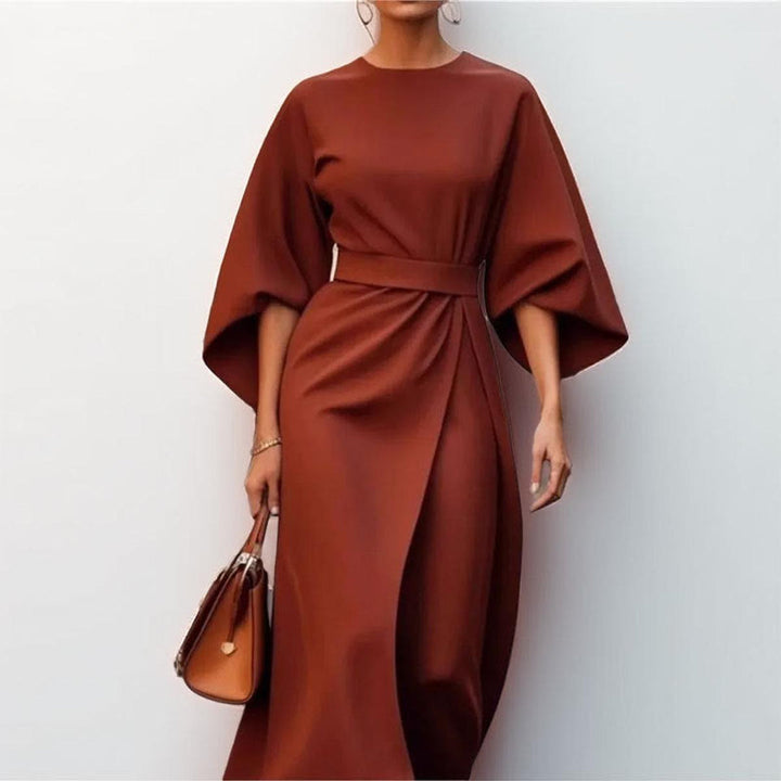 Minoli - Rochie Maxi cu Mâneci Kimono