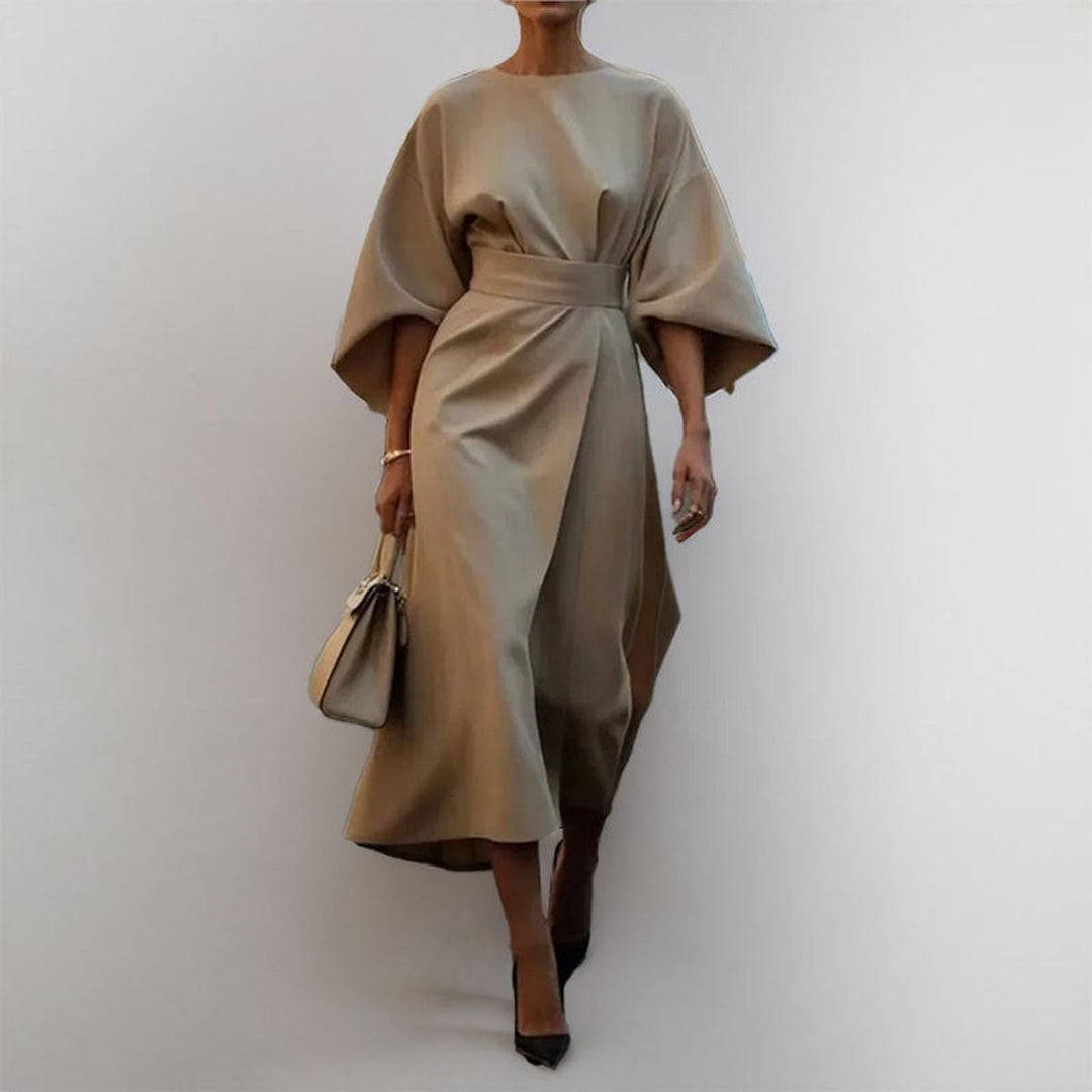 Minoli - Rochie Maxi cu Mâneci Kimono
