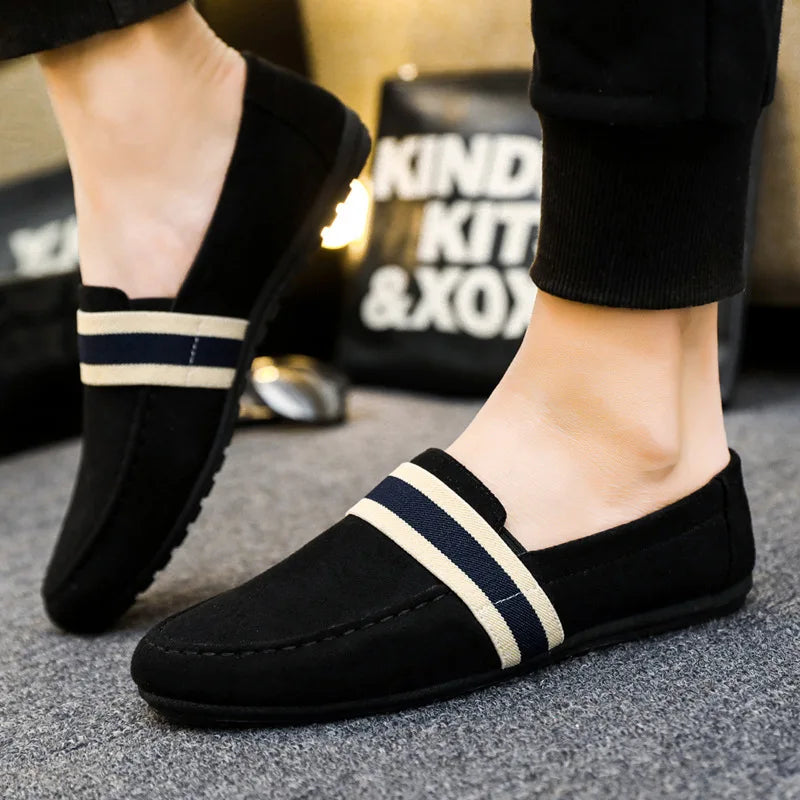 Hanno - Mocasini Casual Cu Dungi
