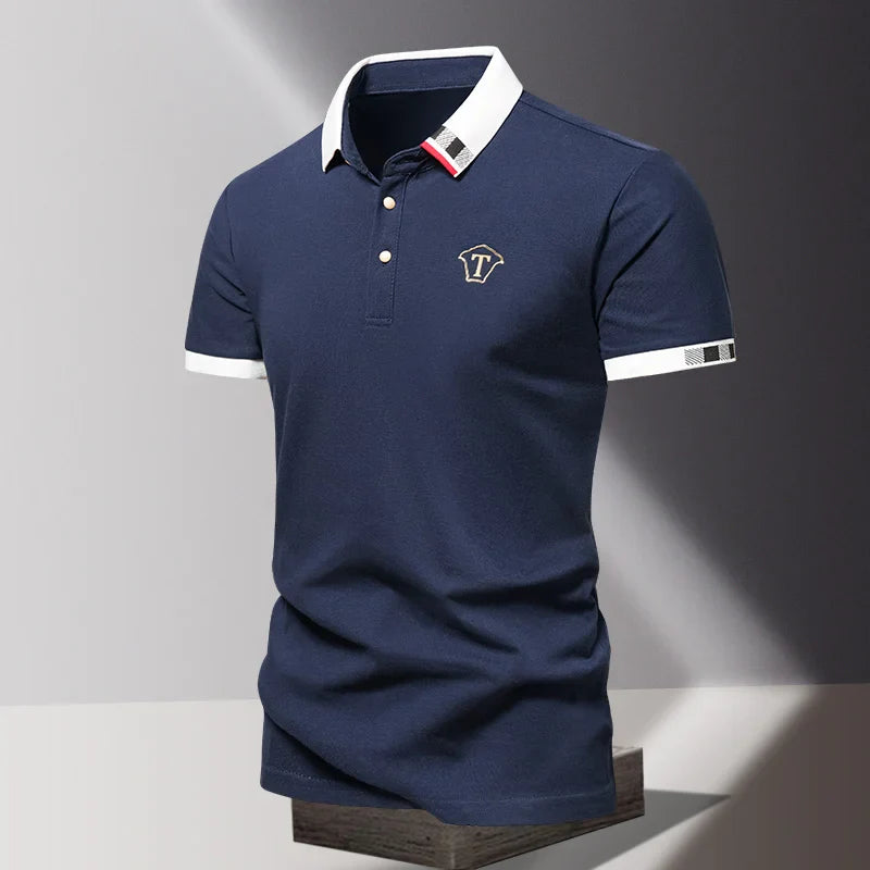 Fabio - Tricou Polo Casual De Vară