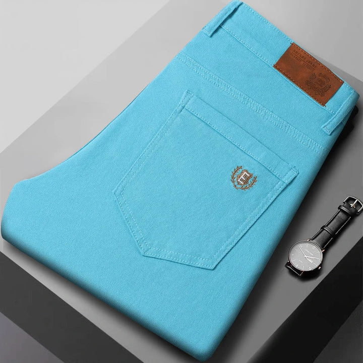 Chathura - Pantaloni Din Denim Elastic
