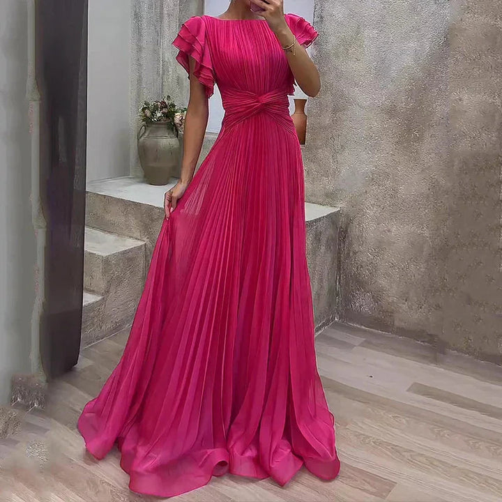 Roery - Rochie Maxi Plisată