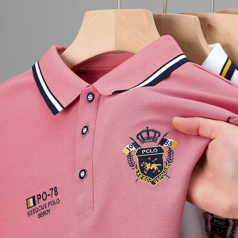 Mariusz - Tricou Polo Cu Mâneci Scurte, Respirabil