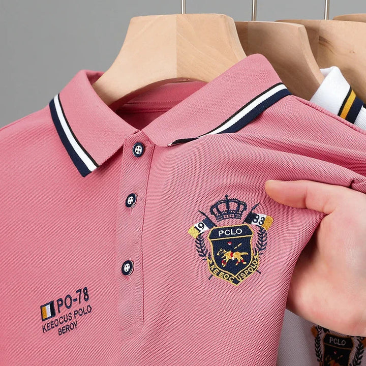 Mariusz - Tricou Polo Cu Mâneci Scurte, Respirabil