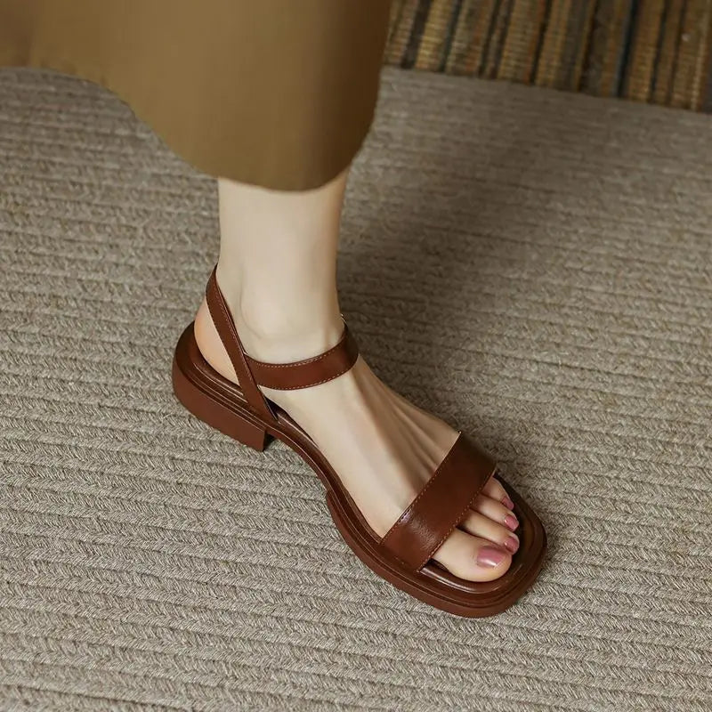 Ricci - Sandale Casual Din Piele
