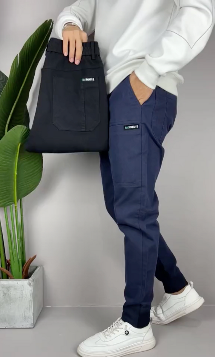 Tiedemann - Pantaloni Cargo Elastici Premium