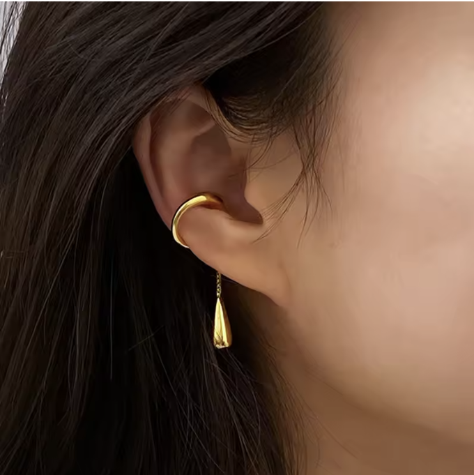 Judee - Cercei Cu Manșetă Csepp Alakú Függő