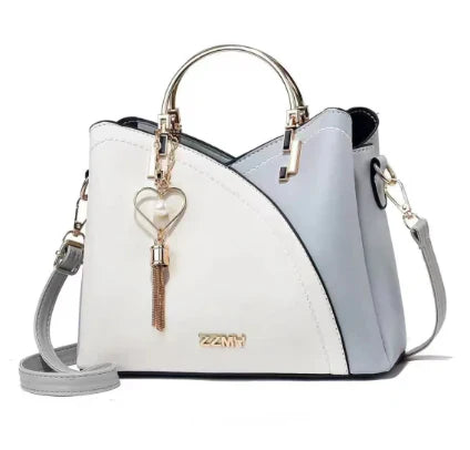 Orianna - Geantă Modernă în Două Nuanțe Semnătură a Mărcii