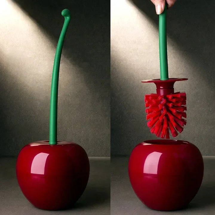 ToiletTart - Perie De Toaletă Si Suport Pentru Toaletă Cu Aromă de cireșe
