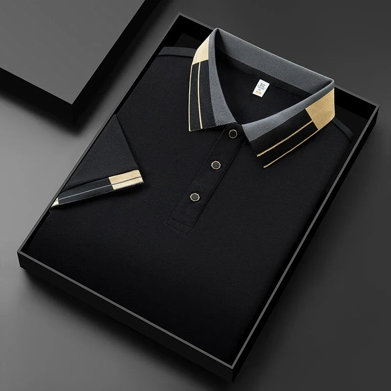 Ardalion - Tricou Polo Cu Finisaje Contrastante