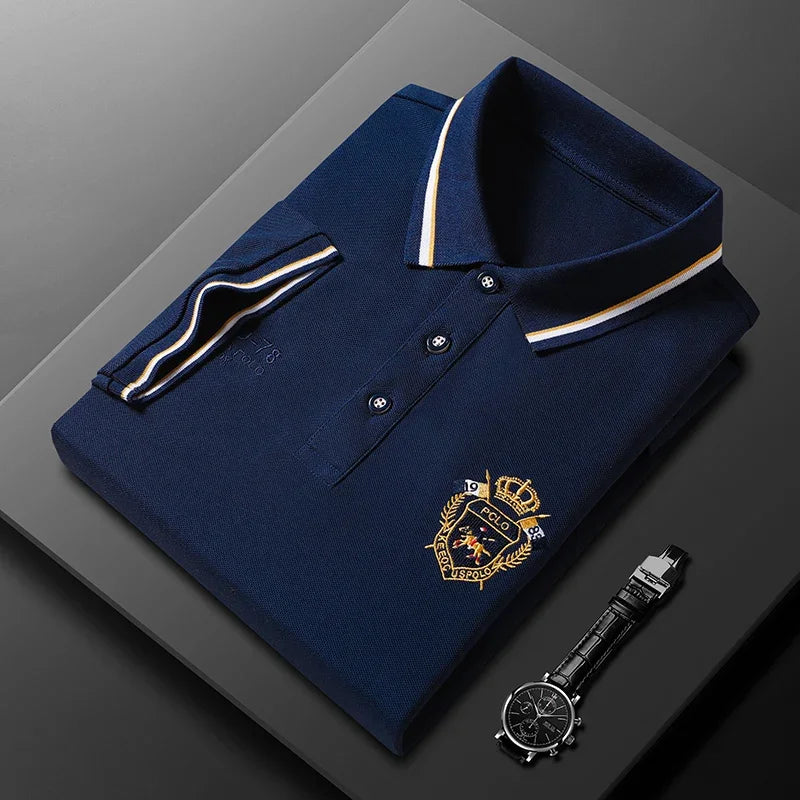 Mariusz - Tricou Polo Cu Mâneci Scurte, Respirabil
