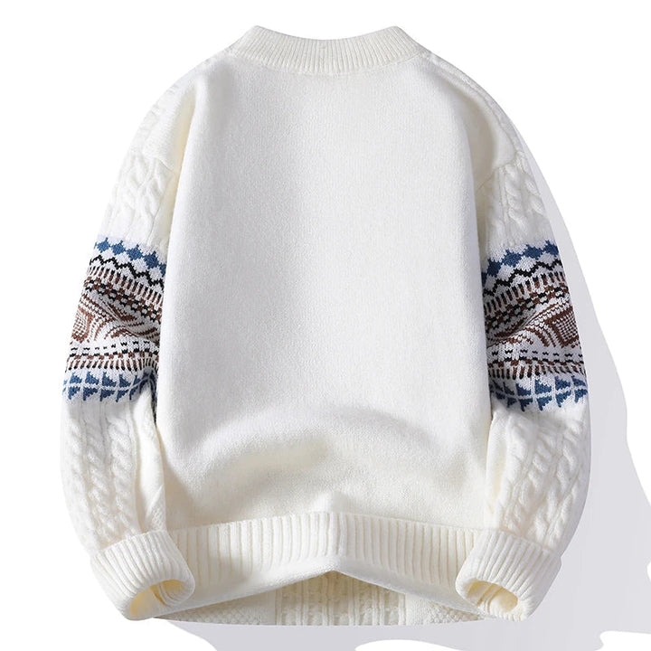 Isidoro - Pulover Confortabil Din Tricot Nordic