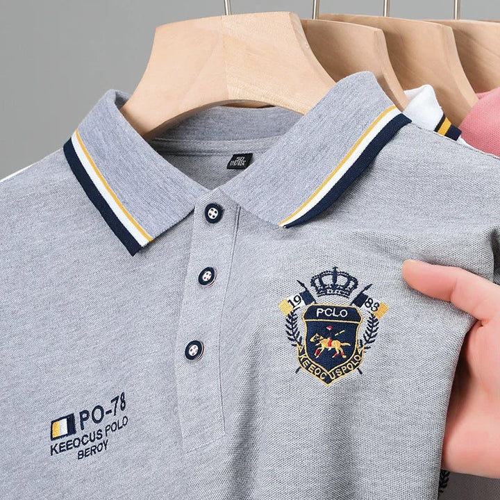 Mariusz - Tricou Polo Cu Mâneci Scurte, Respirabil