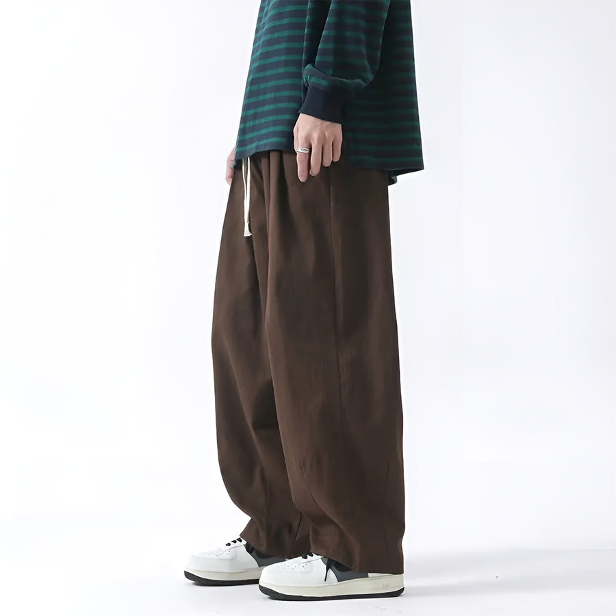 Paolino - Pantaloni Eleganți Cu Croială Lejeră