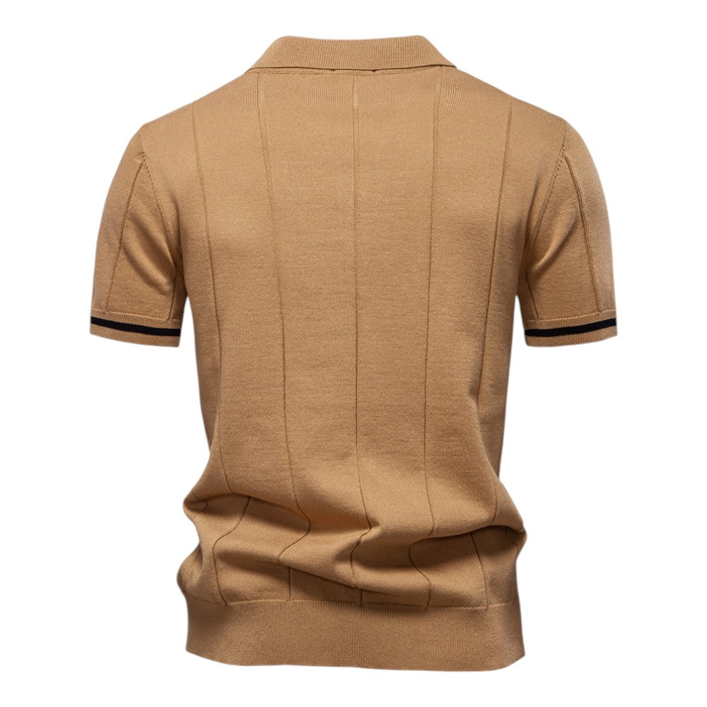 Johncena - Tricou Casual Sport Cu Fermoar