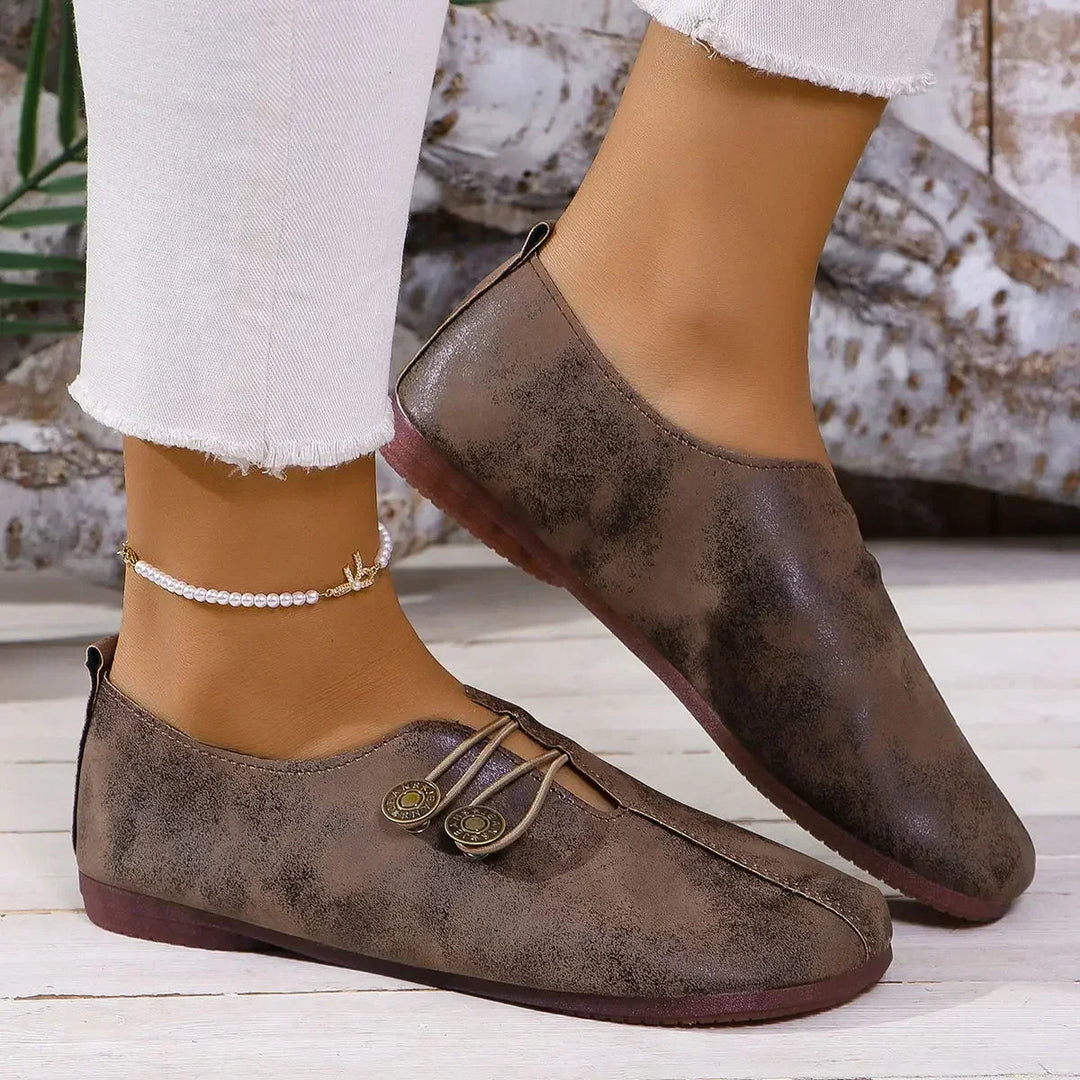 Micaela - Mocasin din Piele întoarsă