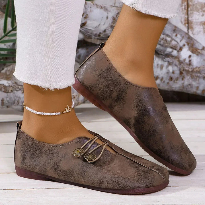 Micaela - Mocasin din Piele întoarsă