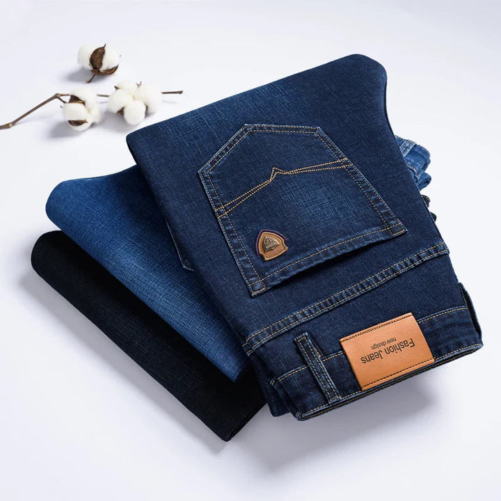 Elijah - Blugi Clasici Din Denim