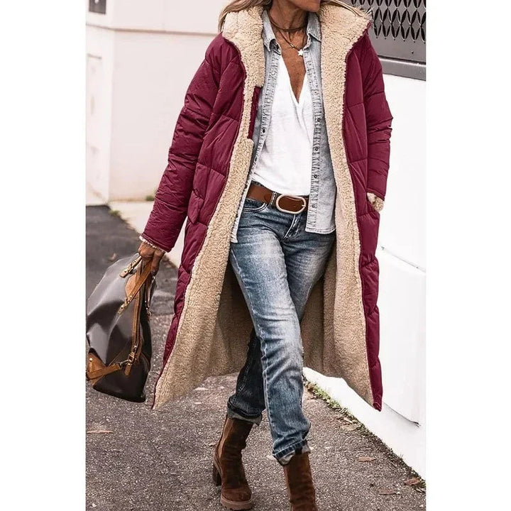 Maximina - Palton Eleganți De Iarnă