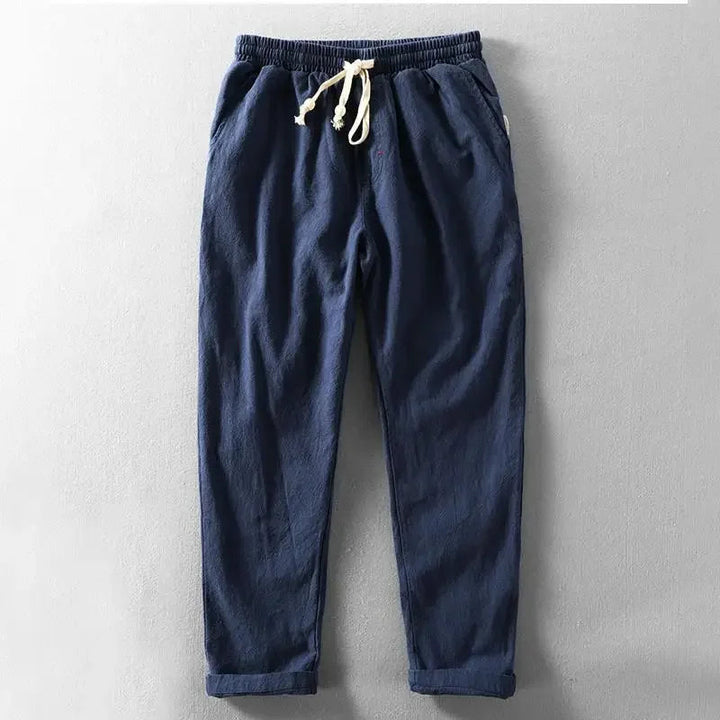 Clarke - Pantaloni Casual Din In Cu șnur La Talie
