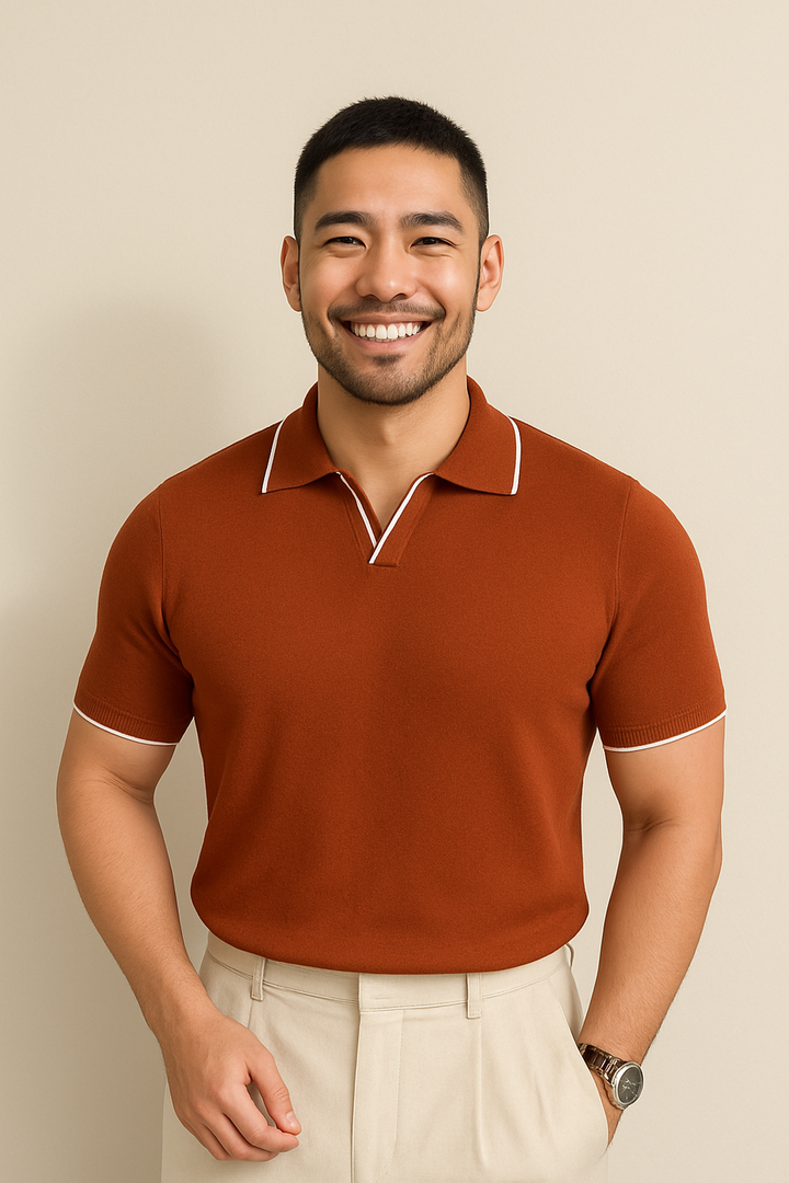 Gorazd - Tricou Polo Din Tricotaj Respirabil