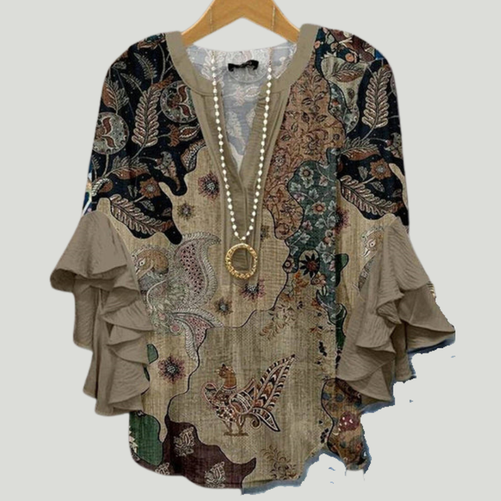 Jaycie - Bluză Elegantă cu Modele