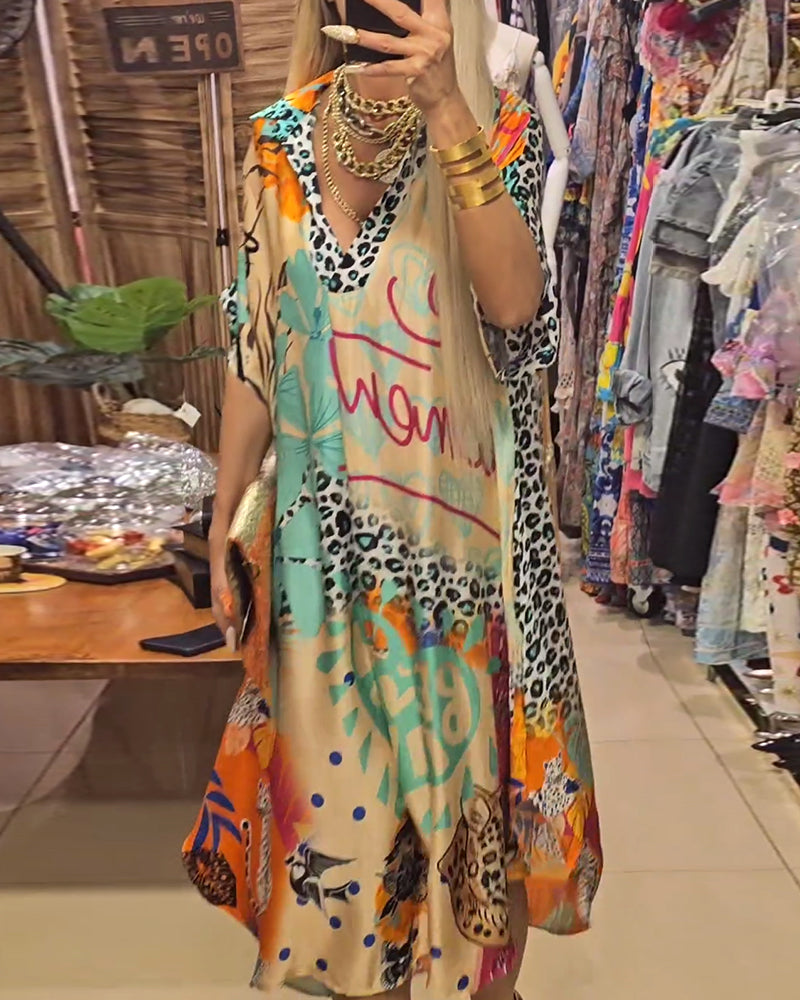 Marianna - Rochie Casual Cu Decolteu In V