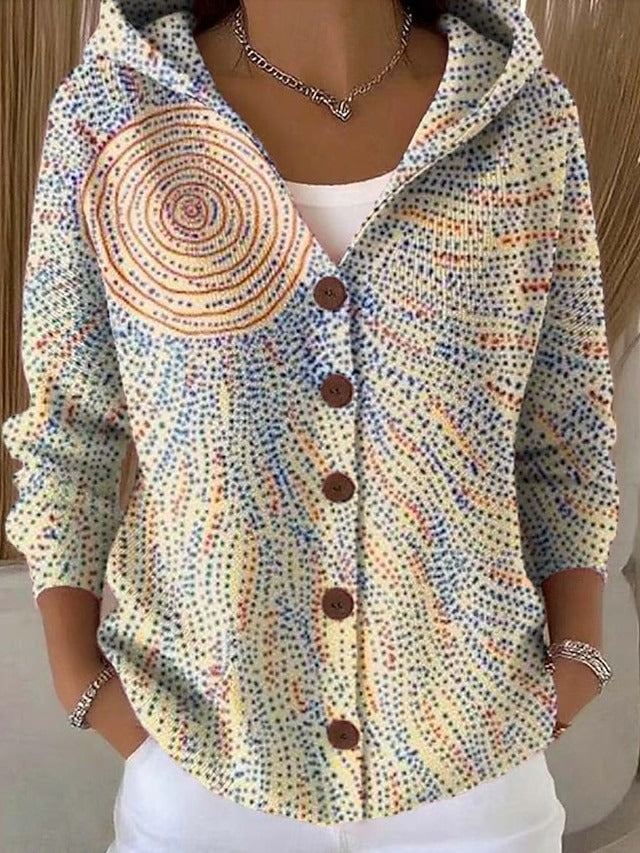 Shaharit - Cardigan Elegant și Confortabil Cu Nasturi