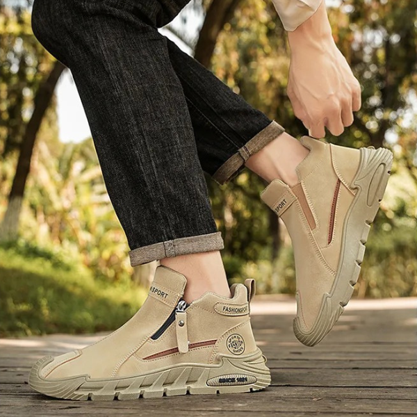 Jaquarius – Adidași Moderni cu Fermoar Lateral