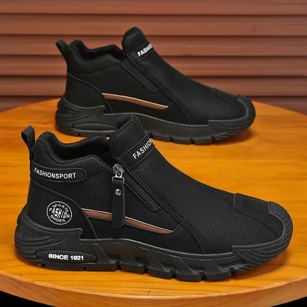 Jaquarius – Adidași Moderni cu Fermoar Lateral