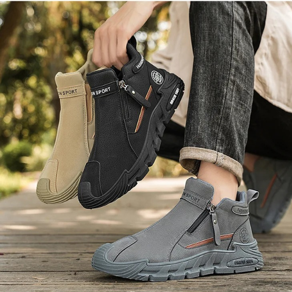 Jaquarius – Adidași Moderni cu Fermoar Lateral