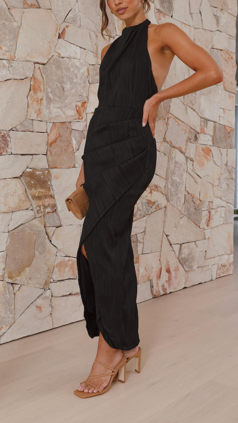 Elmera - Rochie Elegantă Fără Spate